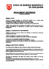 Règlement intérieur EMMD
